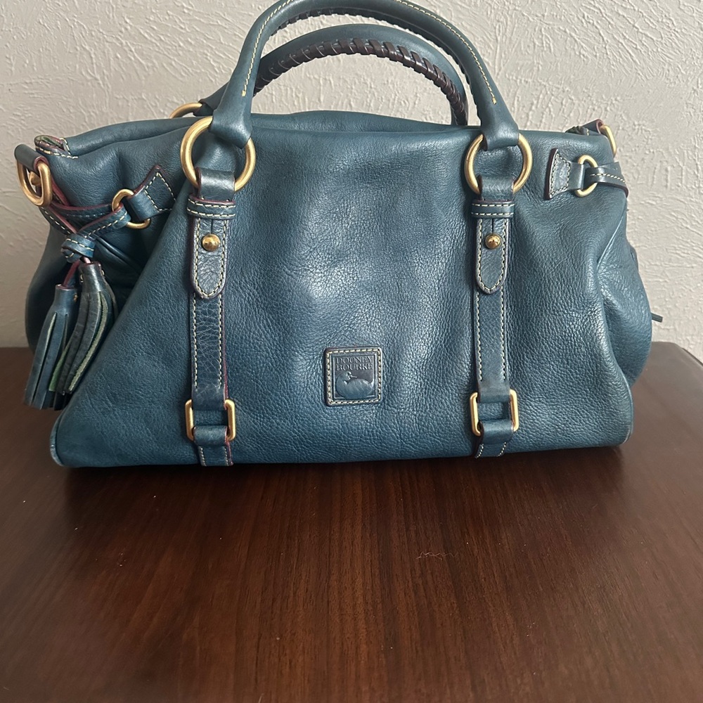 Florentine large Satchel Blue